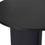 Hanah Home Sabella Mesa de Comedor extensible 200x90 cm color Madera Negra en melamina